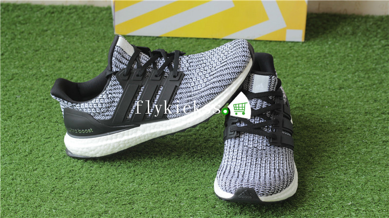 Real Boost Adidas Ultra Boost UB 4.0 Black White BB6169